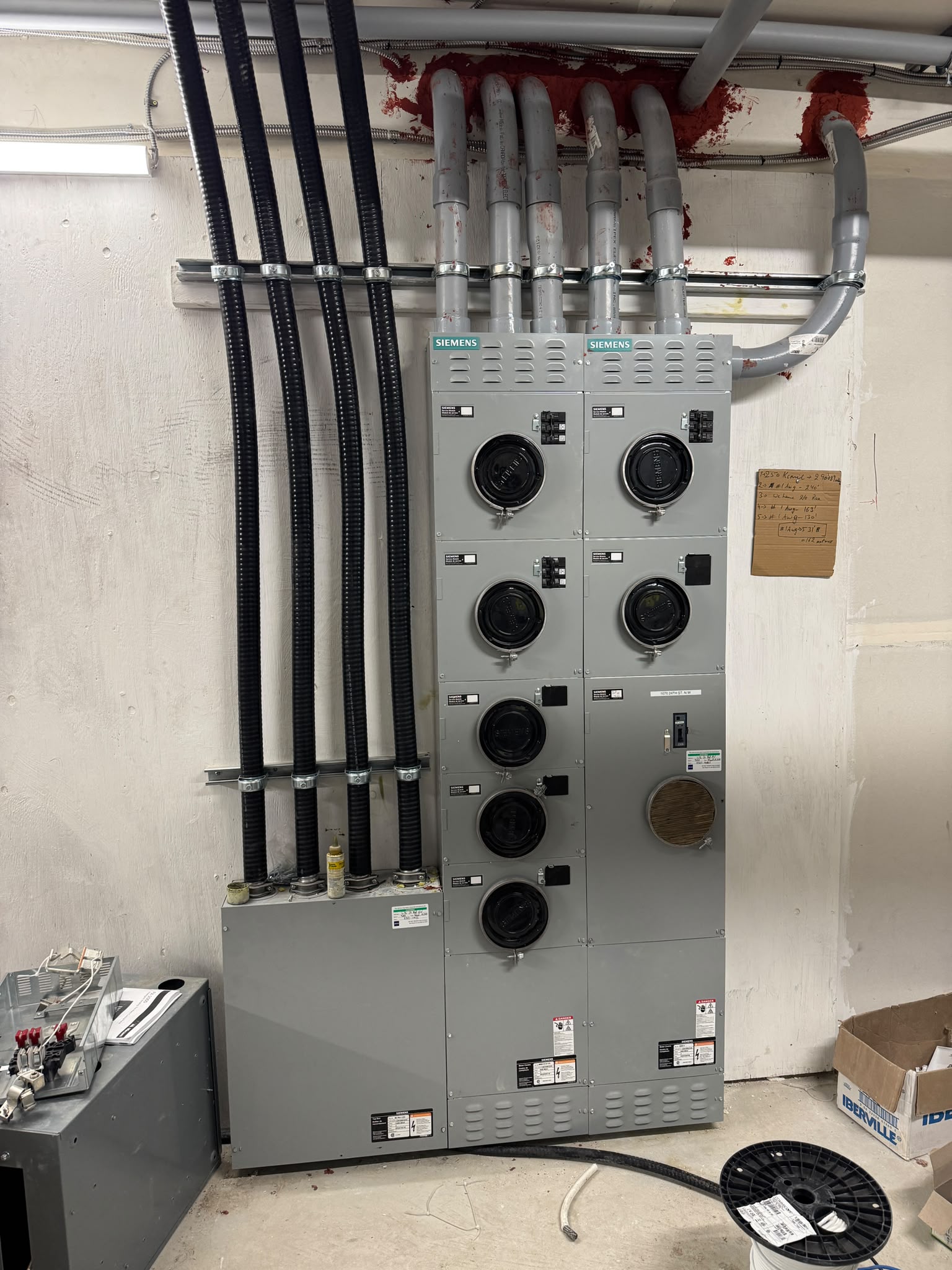 Completed electrical project, photo 4
